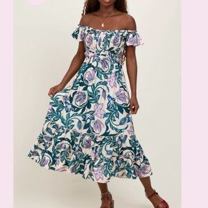 NWT Dress Day Midi Dress